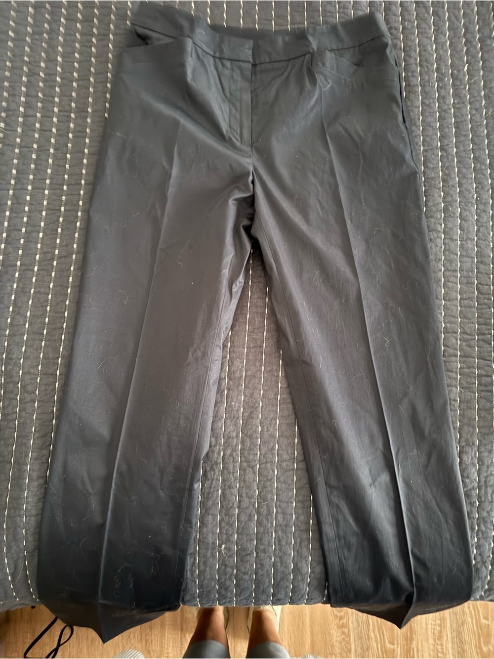 Woman’s Navy Dress Pants - Classic Straight Fit